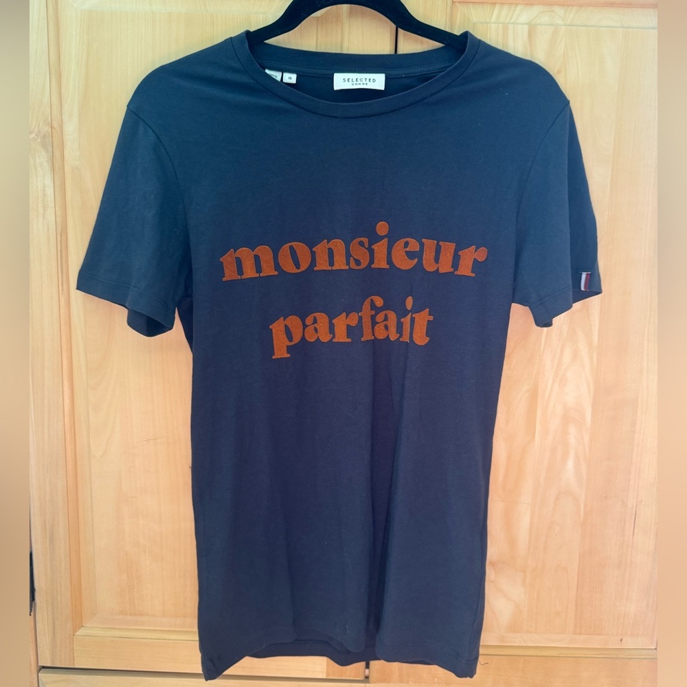 Monsieur Parfait Navy T-Shirt NWT